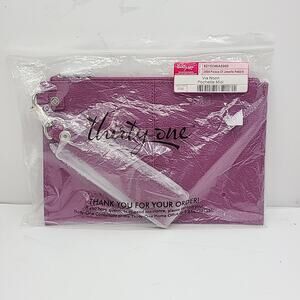 Thirty One Jewell, Via Noon Pochette MIDI, Palace Of Jewell Pebbl 10x 6.5"